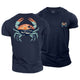 Crab Sea Cotton T-Shirt