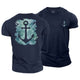 Anchor Silhouette Cotton T-Shirt