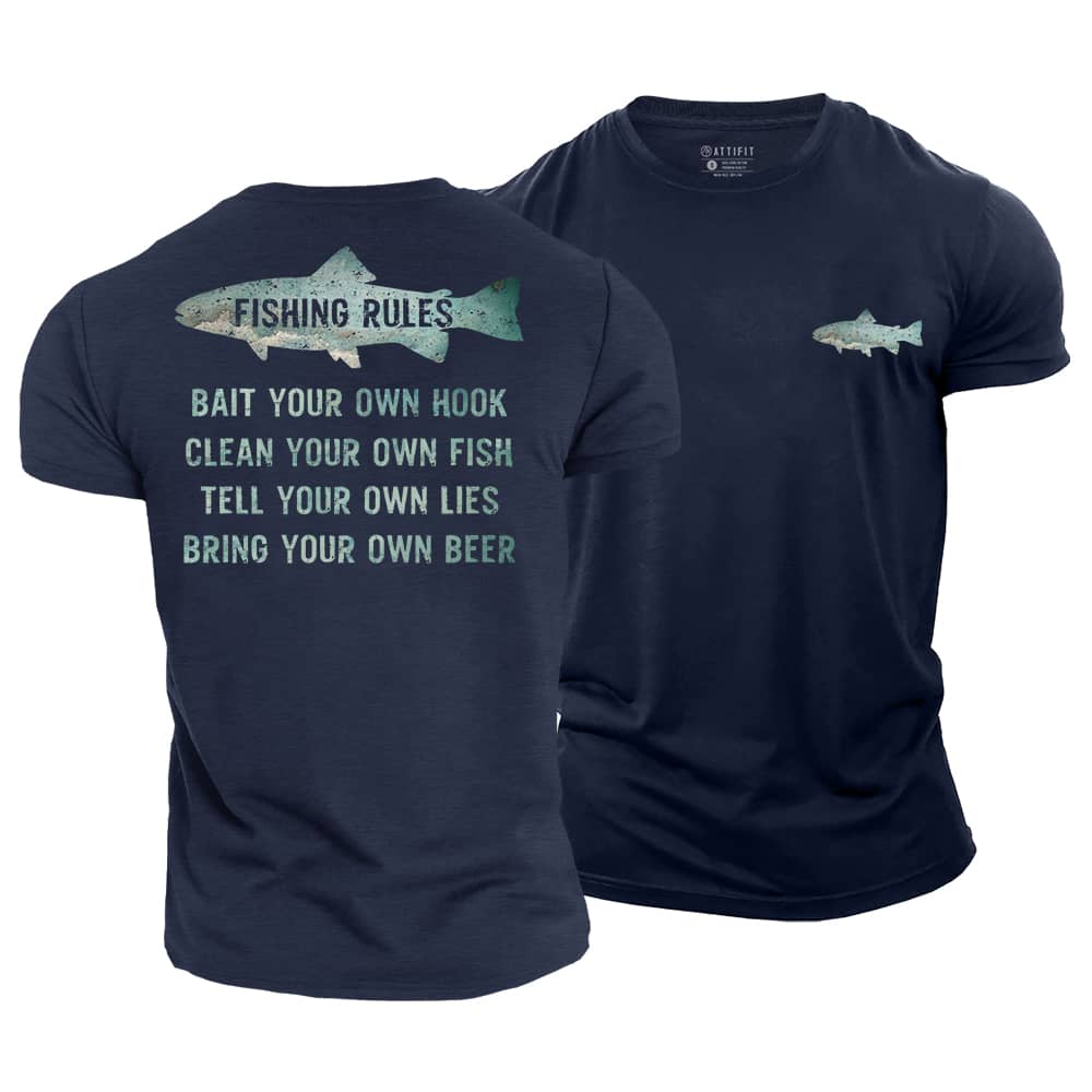 Fishing Rules Cotton T-Shirt