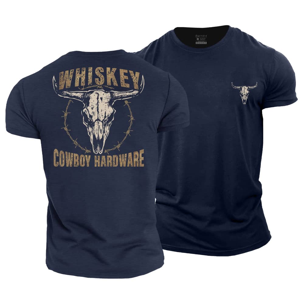 Cowboy Whiskey Cotton T-Shirt