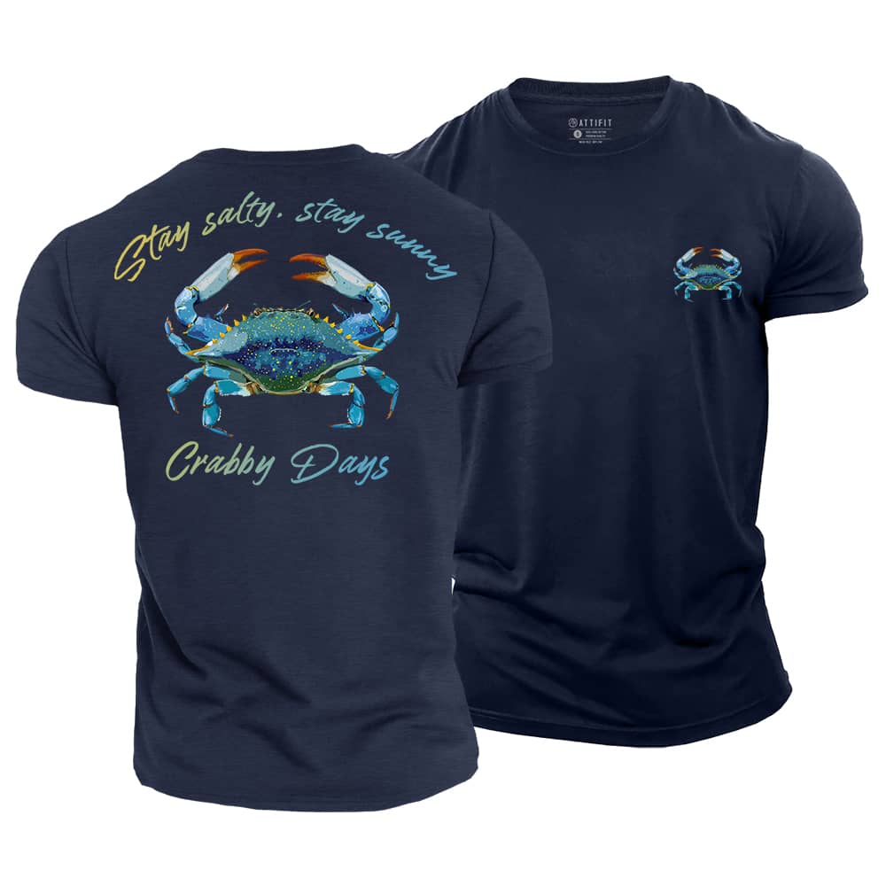 Crabby Days Cotton T-Shirt