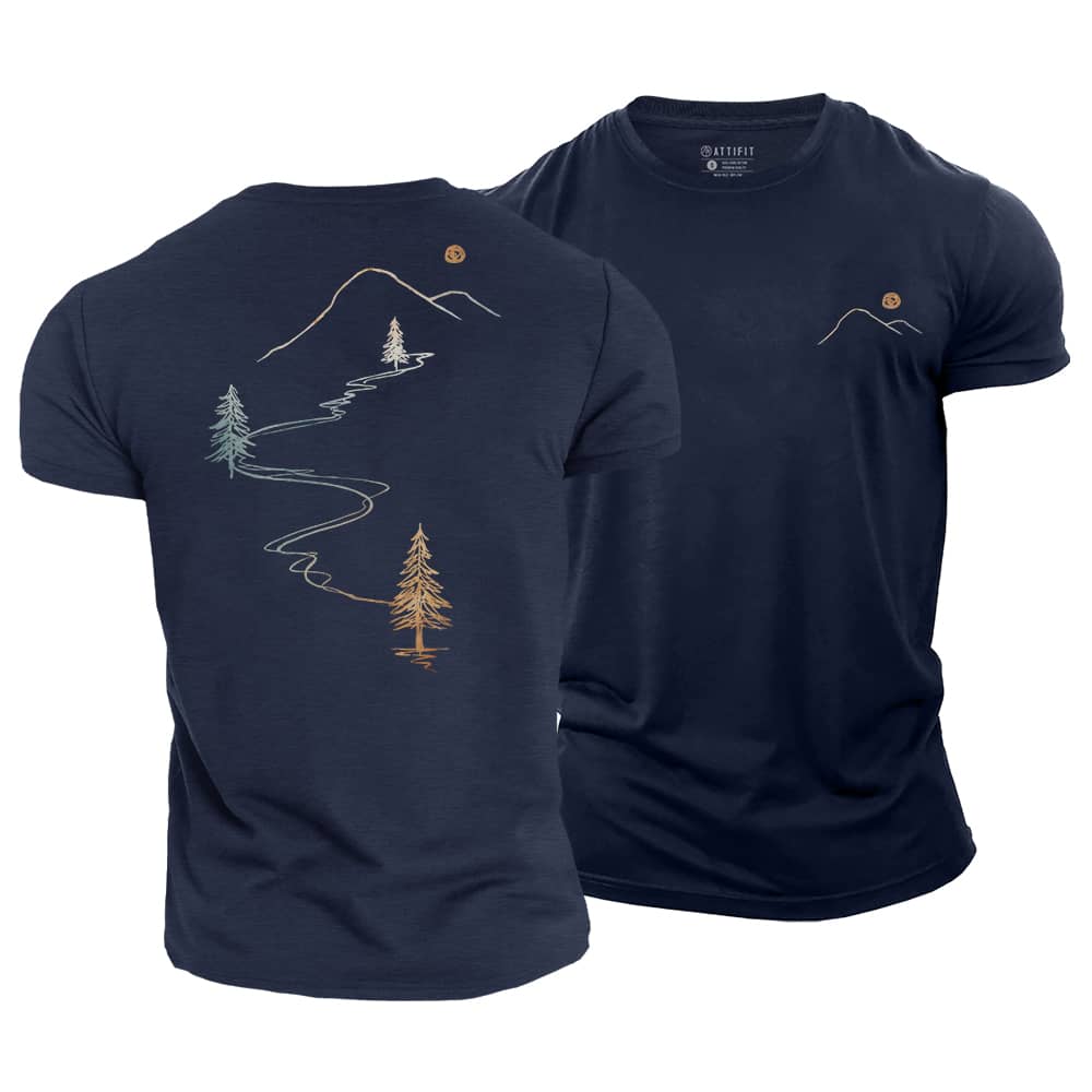 Winding Trail Cotton T-Shirt
