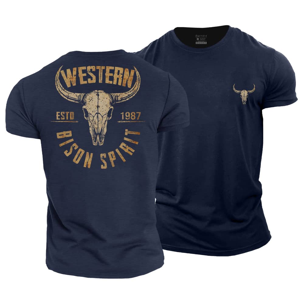 Bison Spirit Cotton T-Shirt