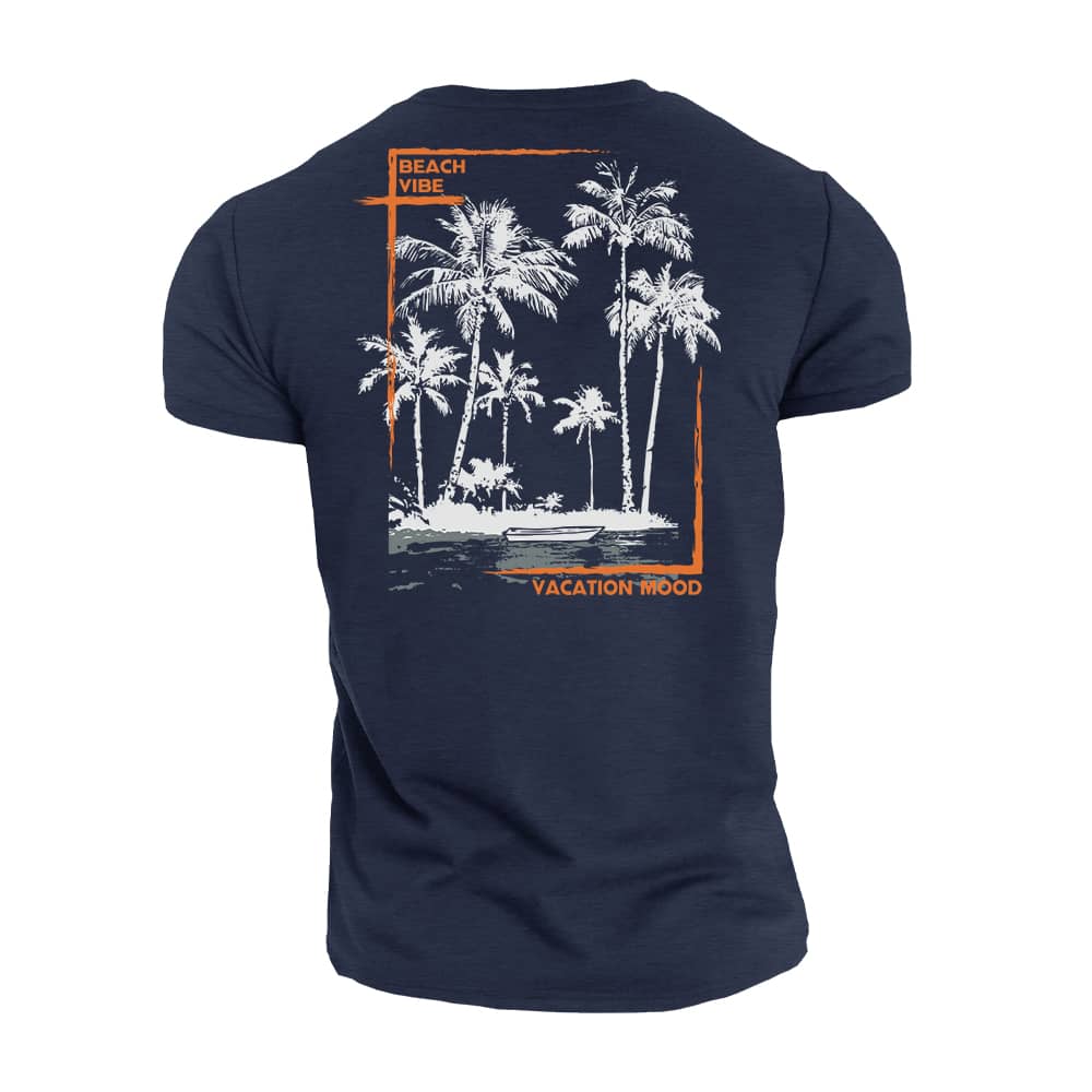Vacation Mood Cotton T-Shirt