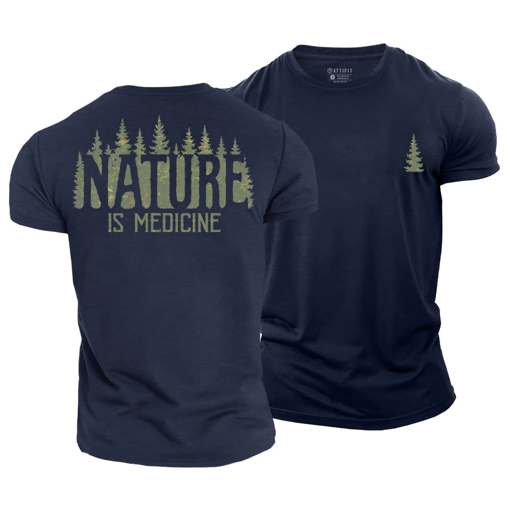 Nature Is Medicine Cotton T-Shirt
