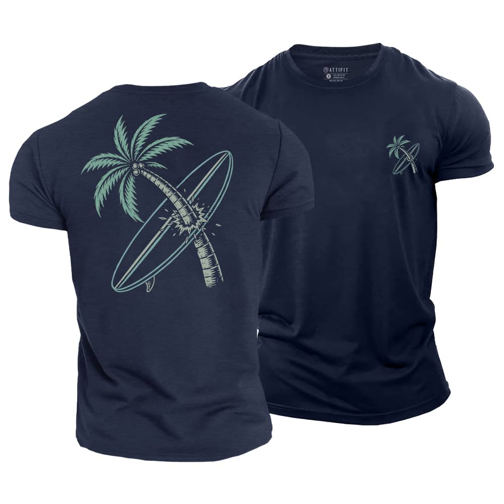 Palm Break Cotton T-Shirt