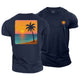 Coastal Glow Cotton T-Shirt