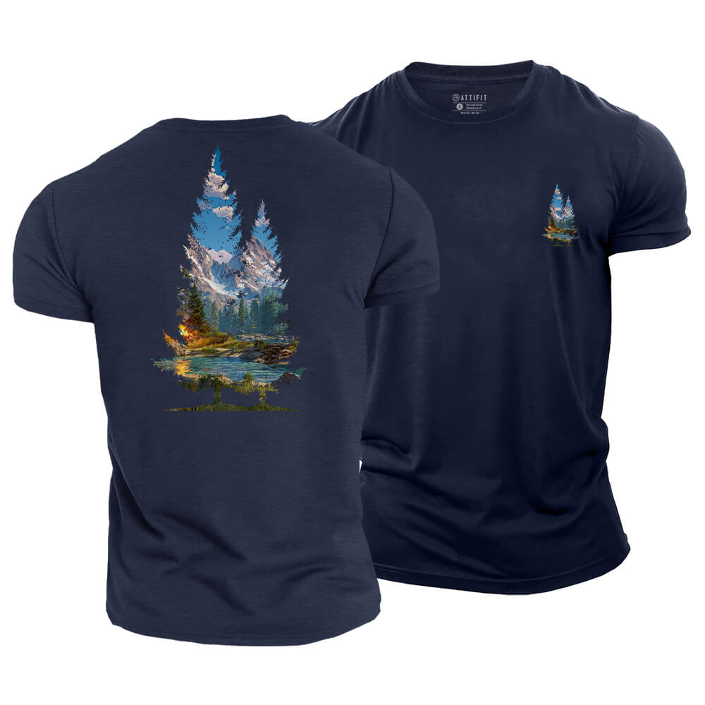 Scenic Tree Cotton T-Shirt