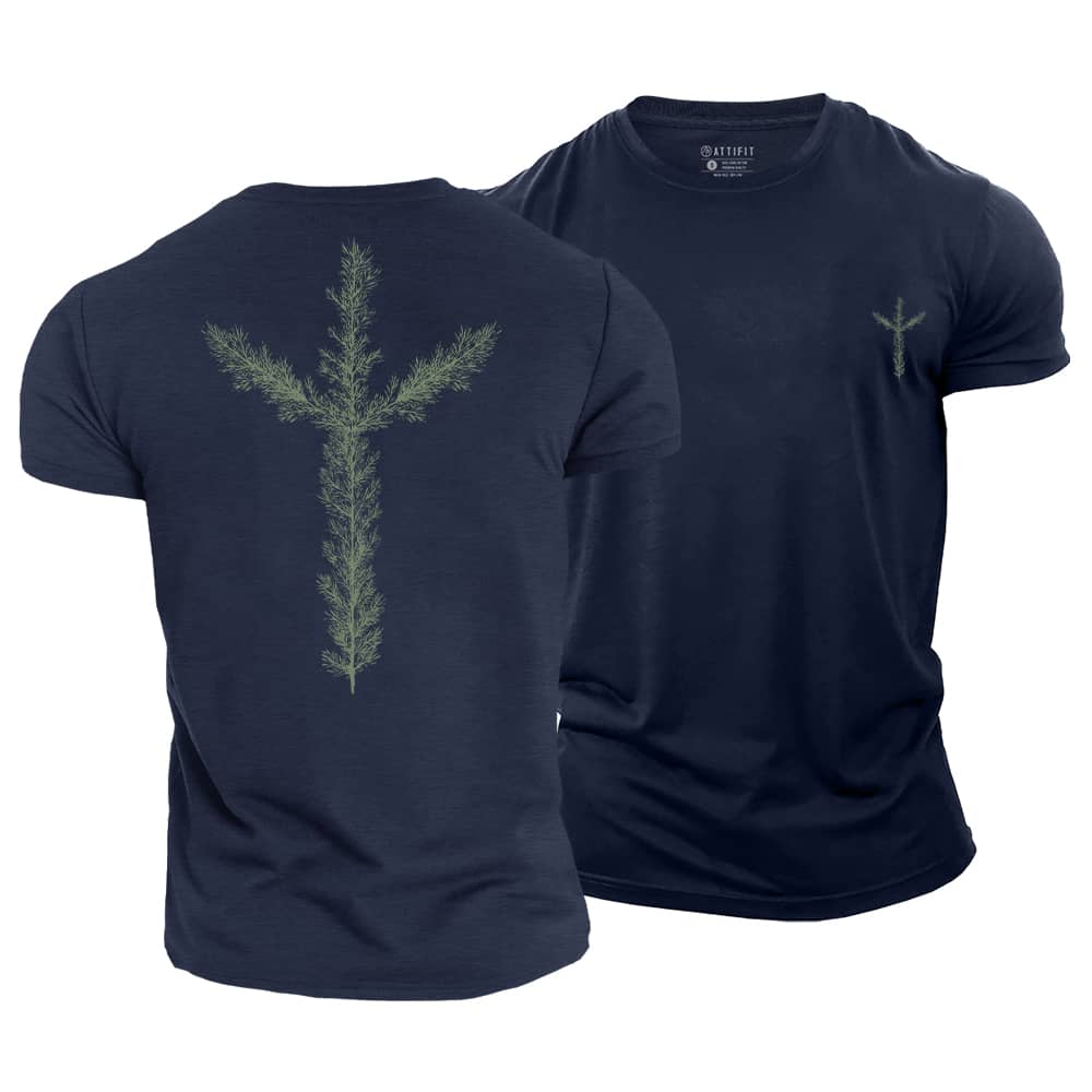 Protection Pine Needles Cotton T-Shirt