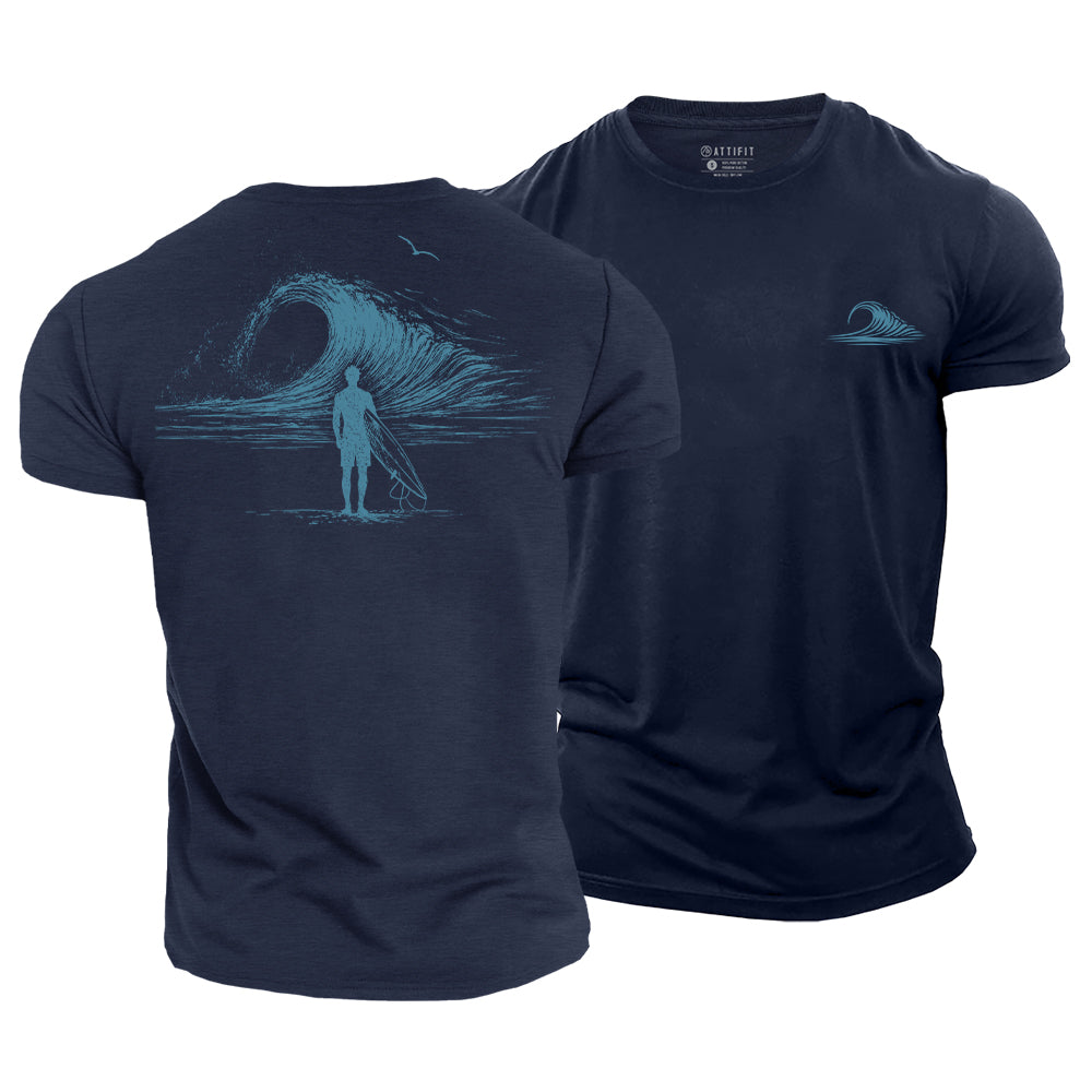 Into the Wave Cotton T-Shirt