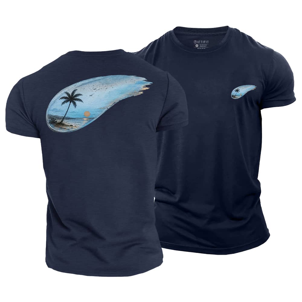 Shoreline Glow Cotton T-Shirt