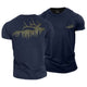 Elk And Forest Cotton T-Shirt