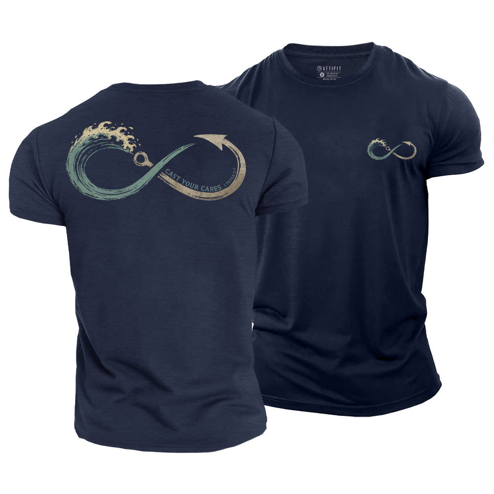 Cast Your Cares Cotton T-Shirt