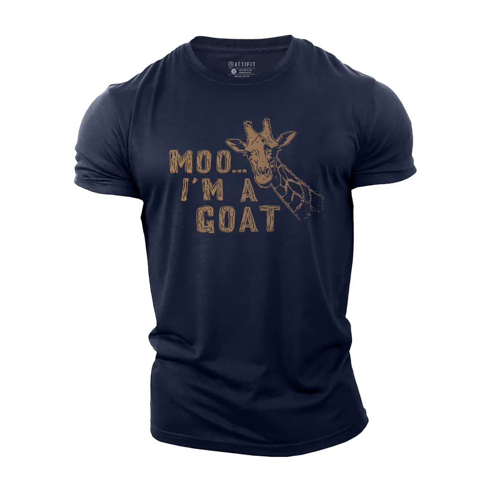 Goat Moo Cotton T-Shirt