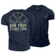 Aim True Stand Firm Cotton T-Shirt