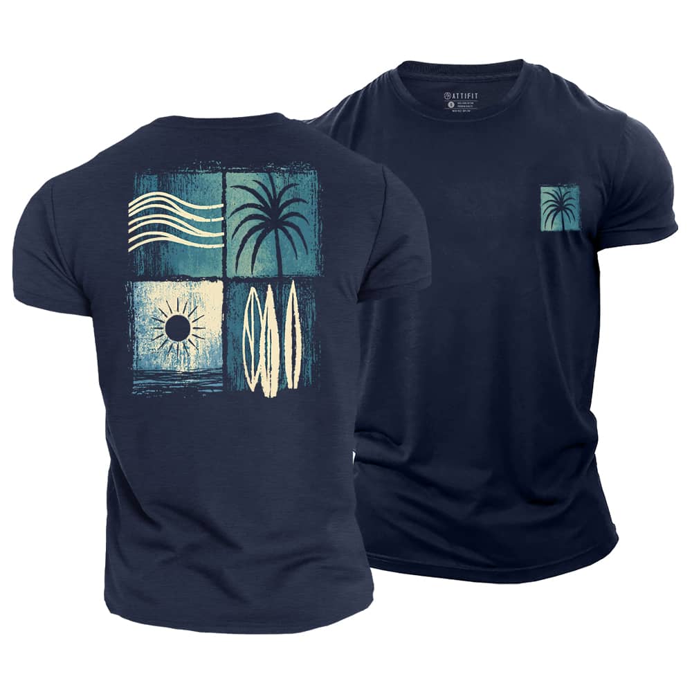 Coastal Icons Cotton T-Shirt