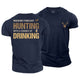Hunting Drinking Cotton T-Shirt