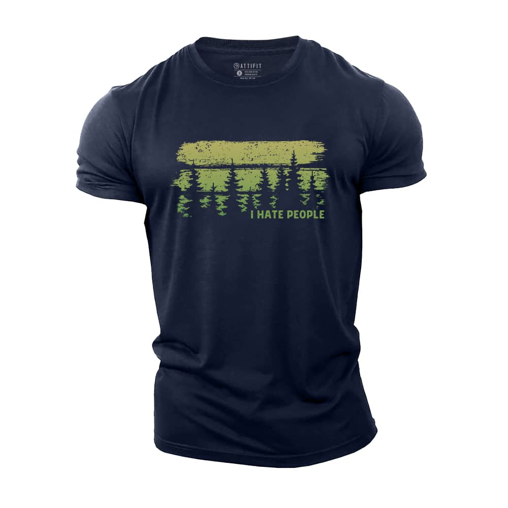 I Hate People Cotton T-Shirt