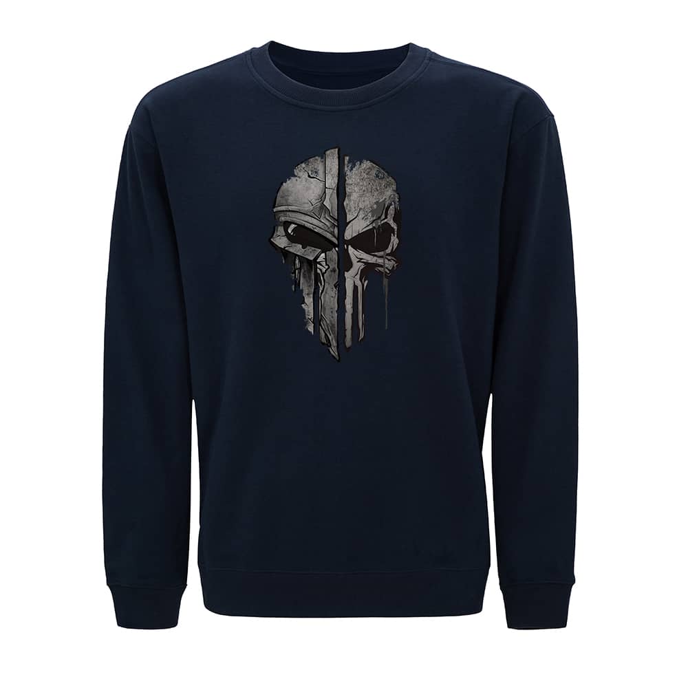 Skull Spartan Crewneck Sweatshirt