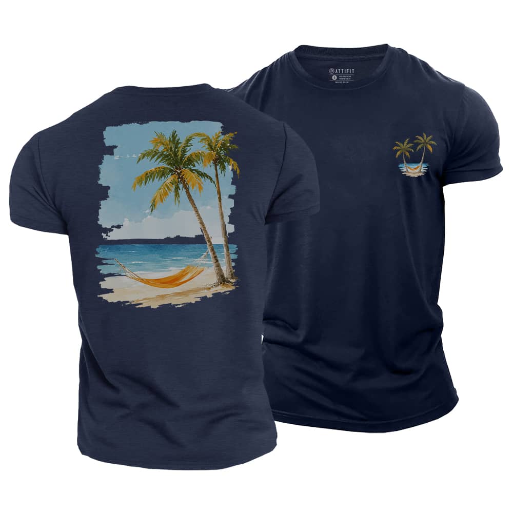 Coastal Unwind Cotton T-Shirt