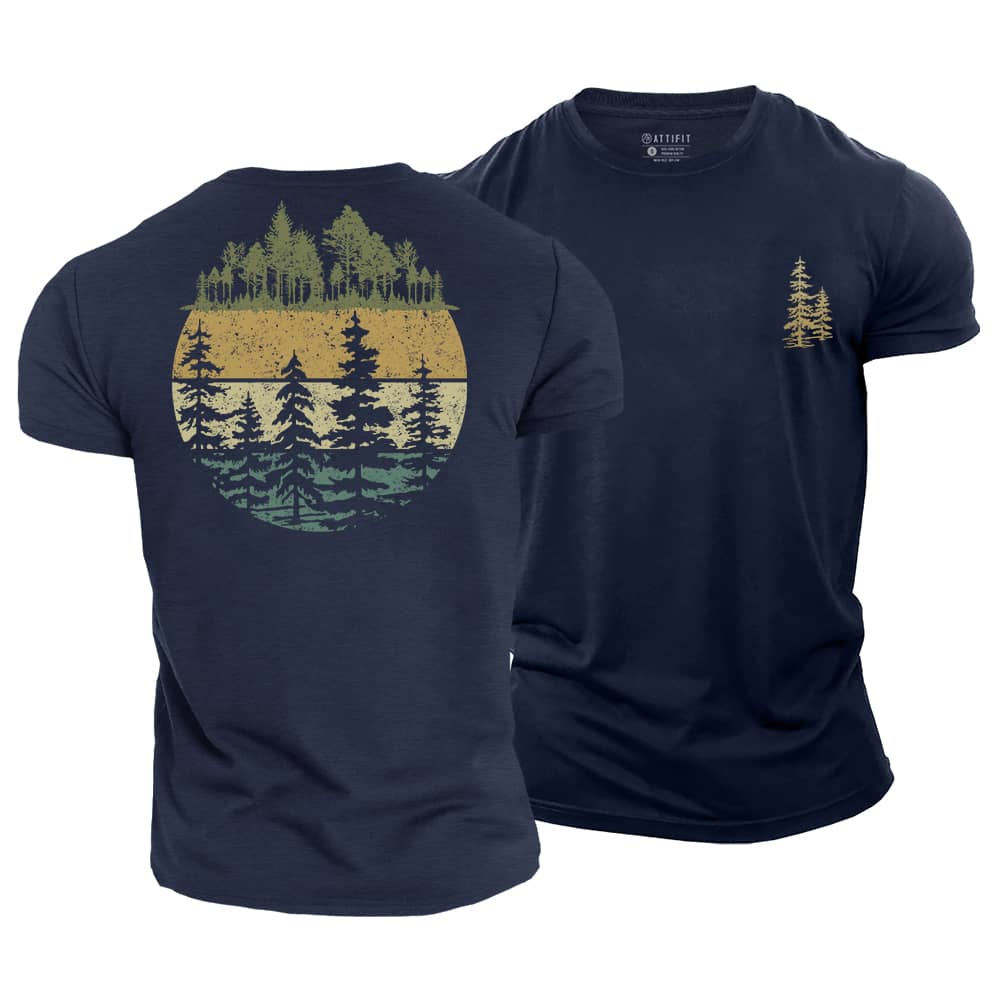 Lively Forest Cotton T-Shirt