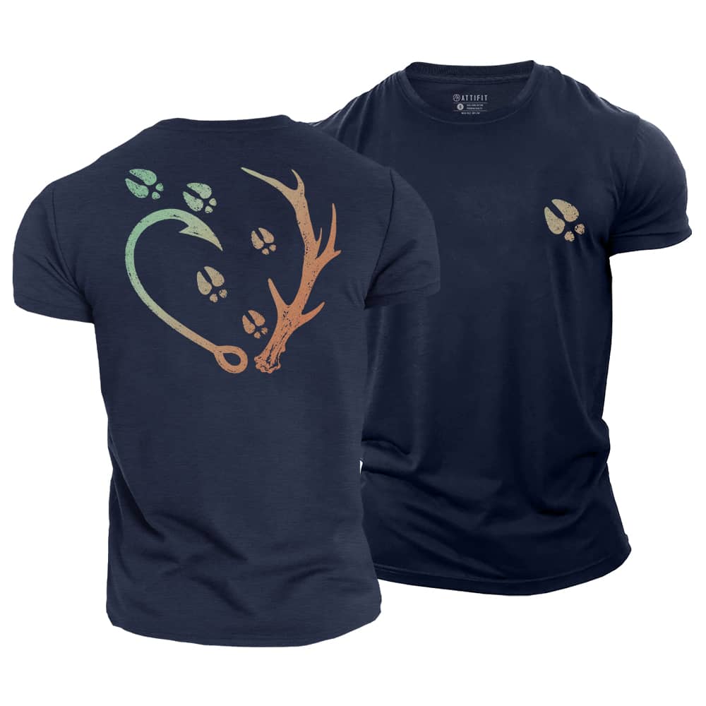 Hook Antler Trail Cotton T-Shirt