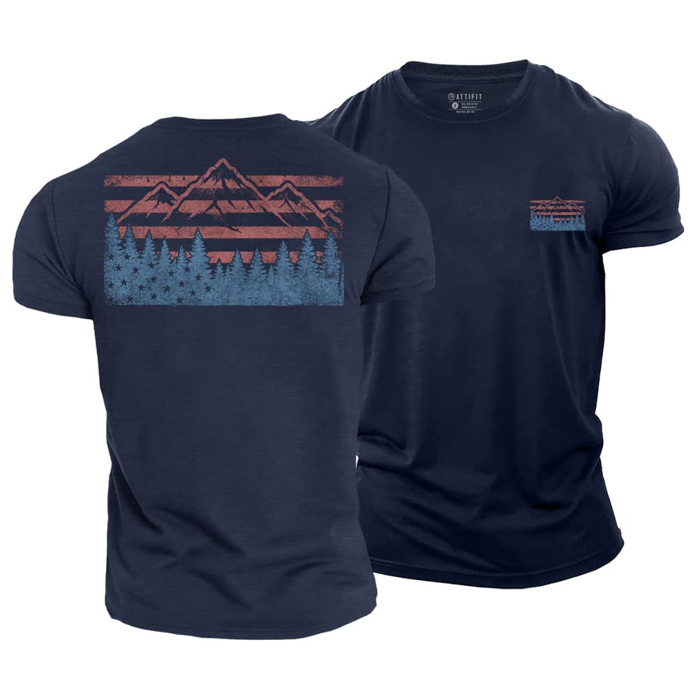 Free Mountain Cotton T-Shirt