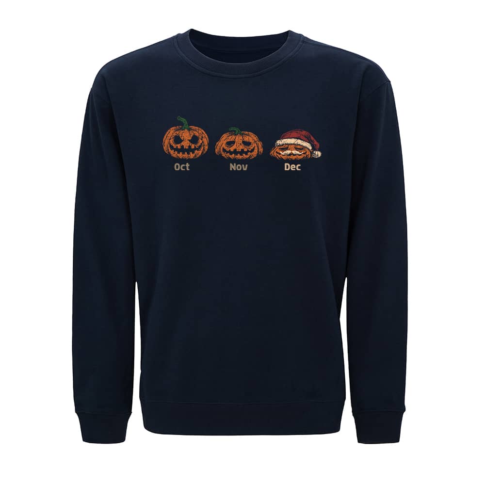 Santa Pumpkin Crewneck Sweatshirt