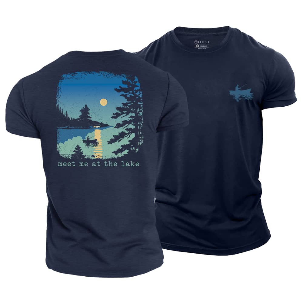 Meet Me At The Lake Cotton T-Shirt