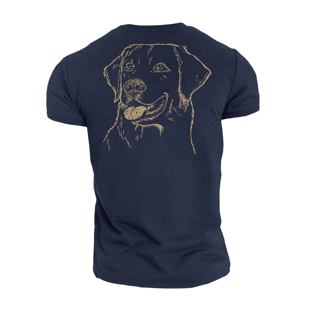 Simple Labrador Cotton T-Shirt
