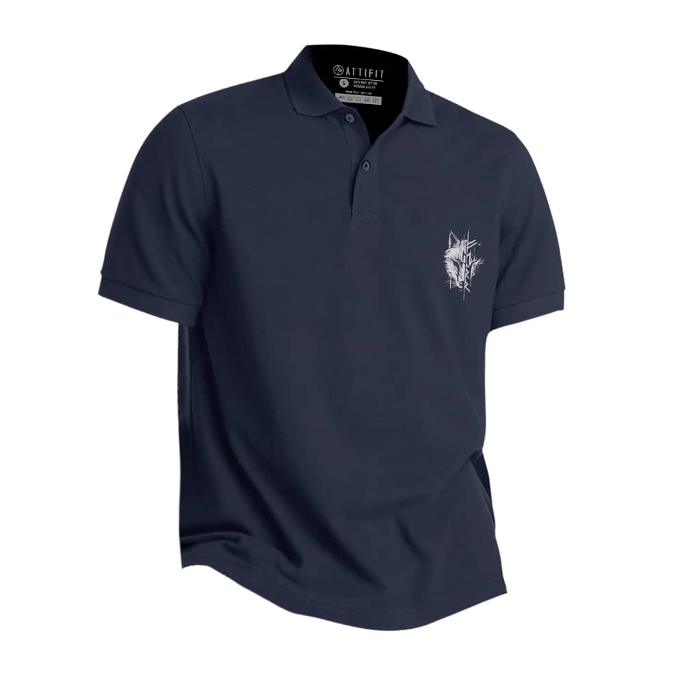 Mini Viking Wolf Polo Shirt
