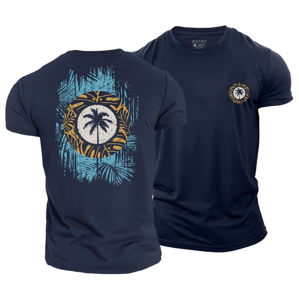 Tropical Escape Cotton T-Shirt