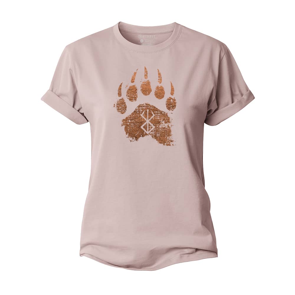 Berserker Rune Bears Paw Women's Cotton T-Shirt