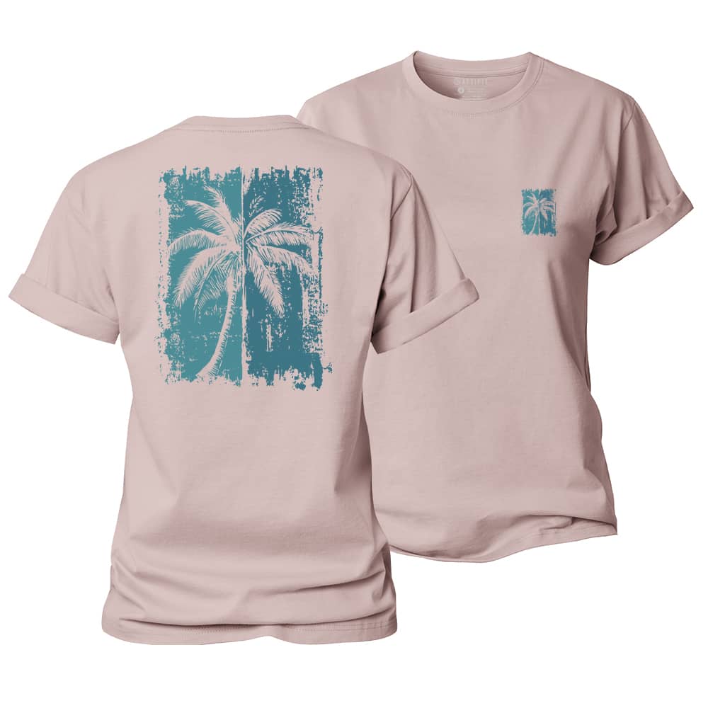 Palm Silhouette Women's Cotton T-Shirt
