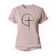 Simple Cross Women's Cotton T-Shirt