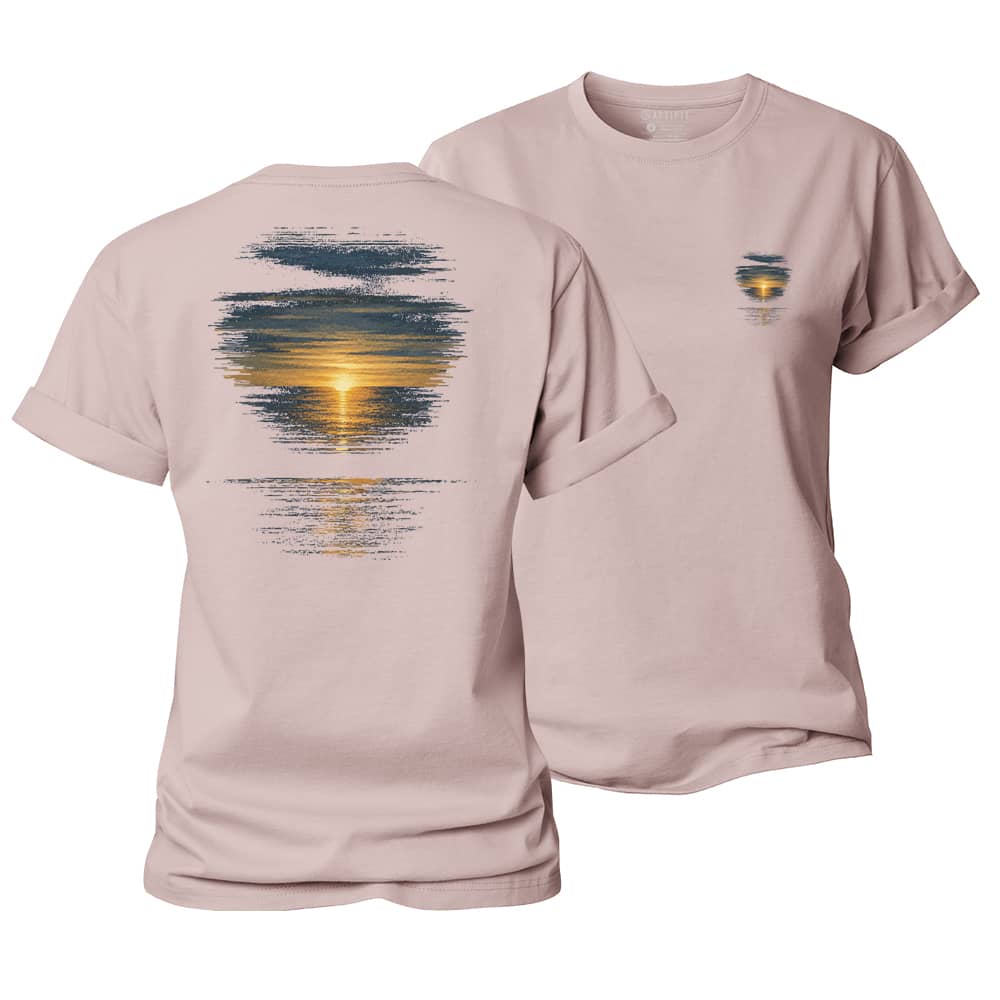 Ocean Afterglow Women's Cotton T-Shirt