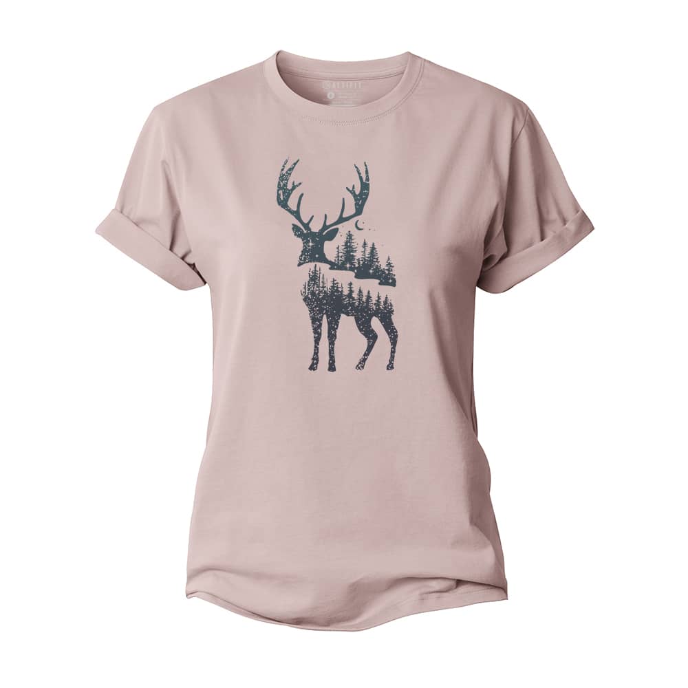 Christmas Forest Women's Cotton T-Shirt
