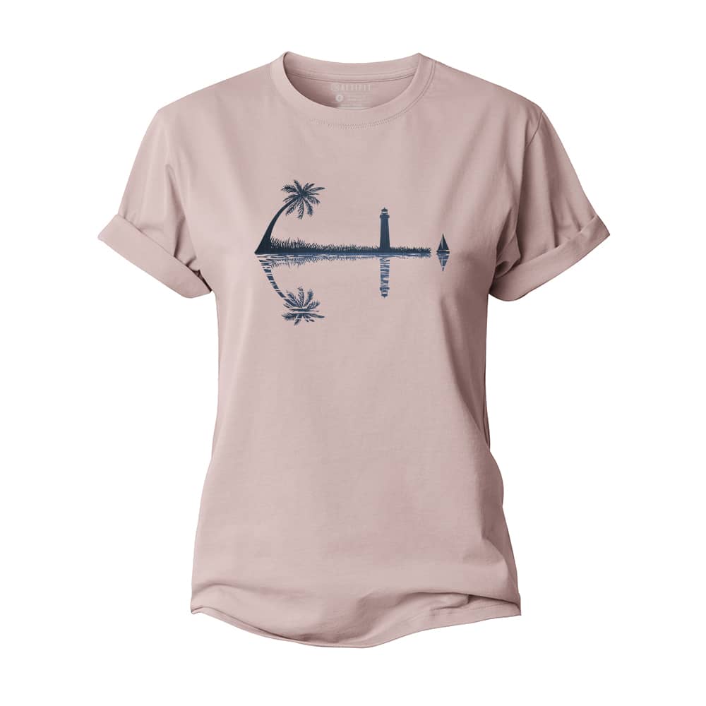 Palm Anchor Women's Cotton T-Shirt