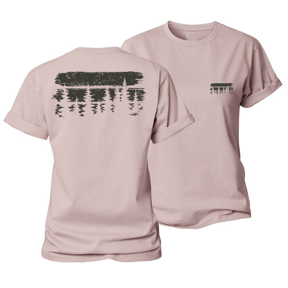 Green Forest Women's Cotton T-Shirt