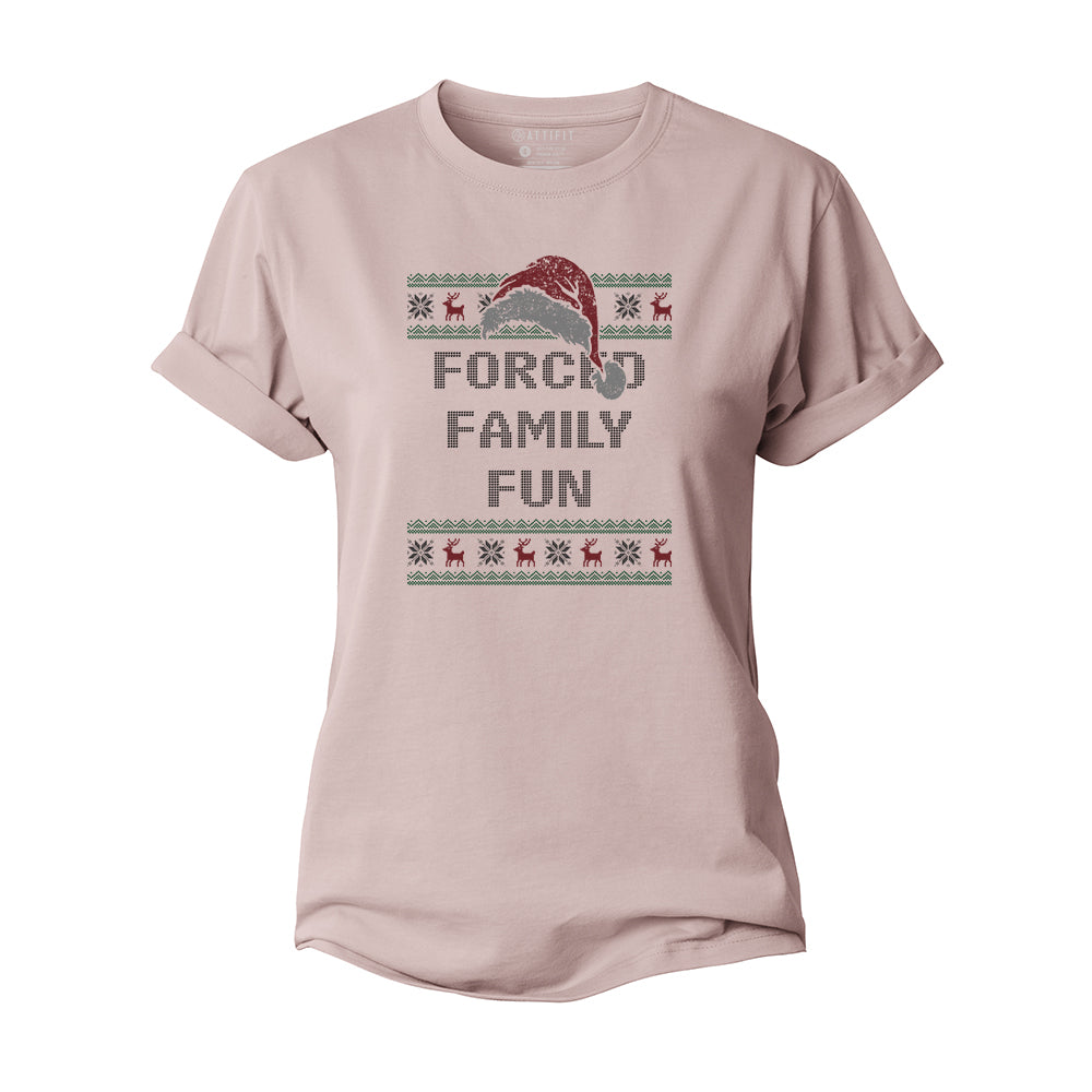 Forced Family Fun Women's Cotton T-Shirt