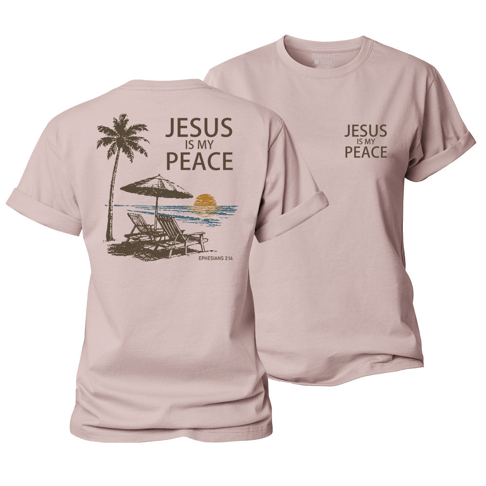 Jesus Is My Peace Women's Cotton T-Shirt