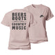 Beers Boots Country Music Women's Cotton T-Shirt