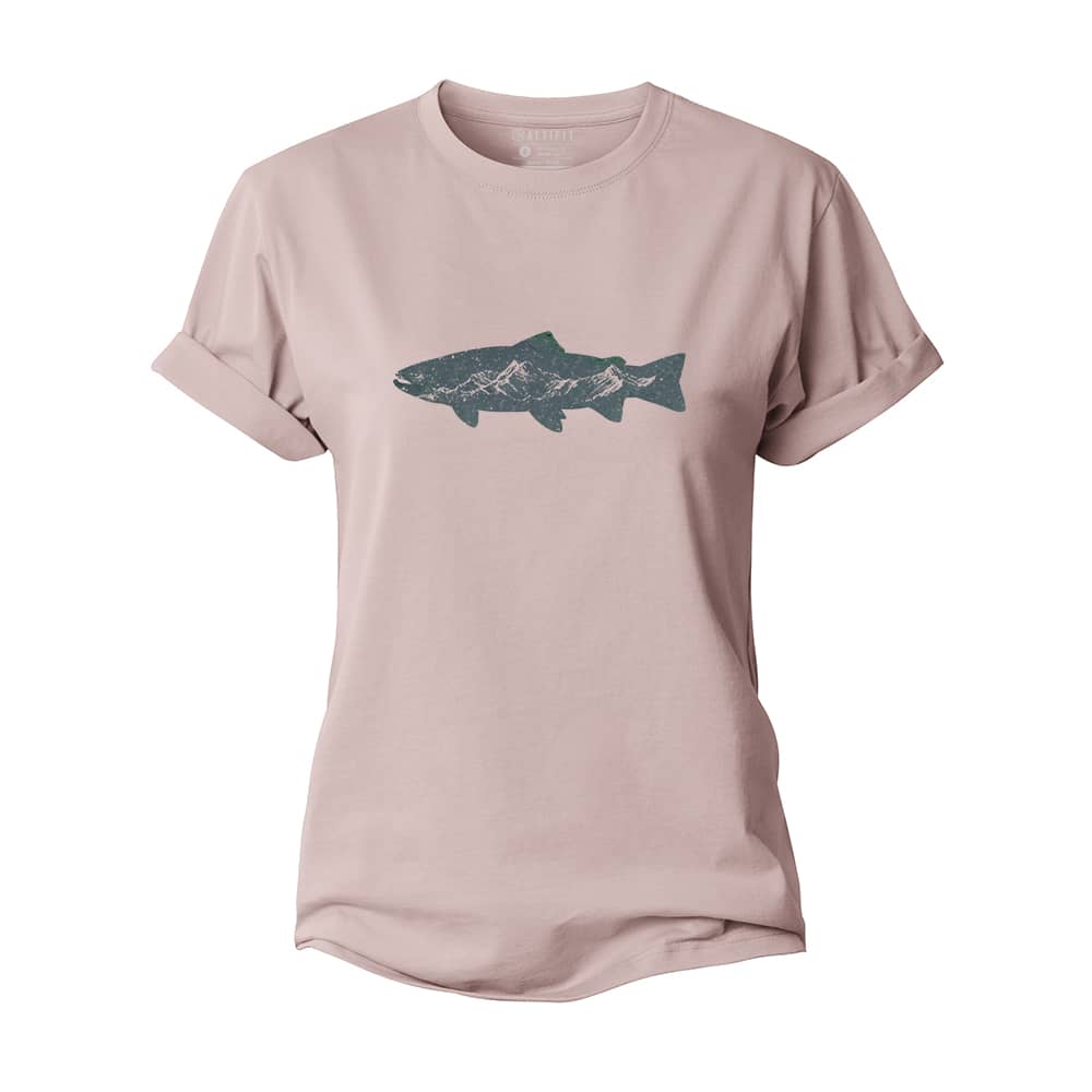 Fish Mountain Women's Cotton T-Shirt