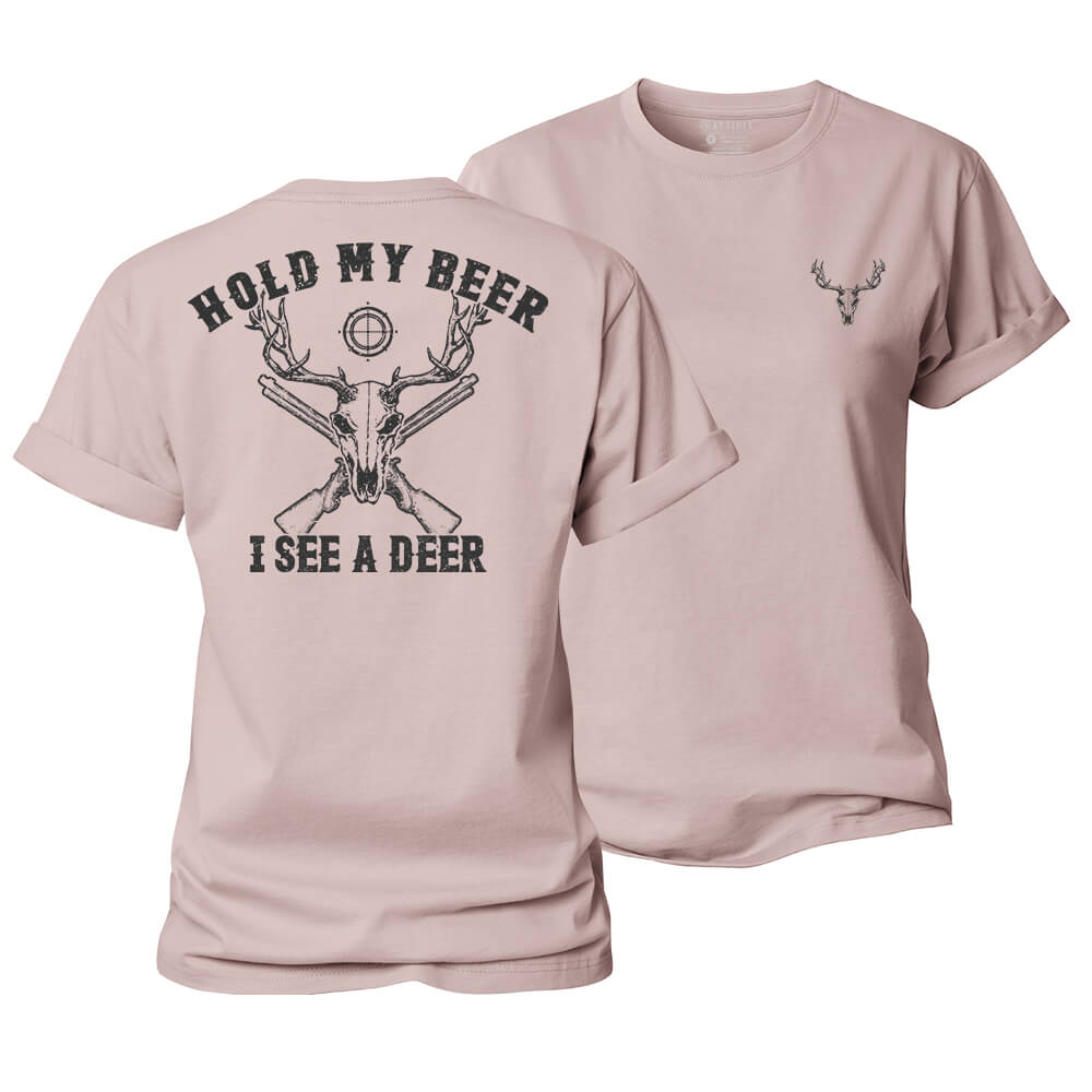I See a Deer Women's Cotton T-Shirt