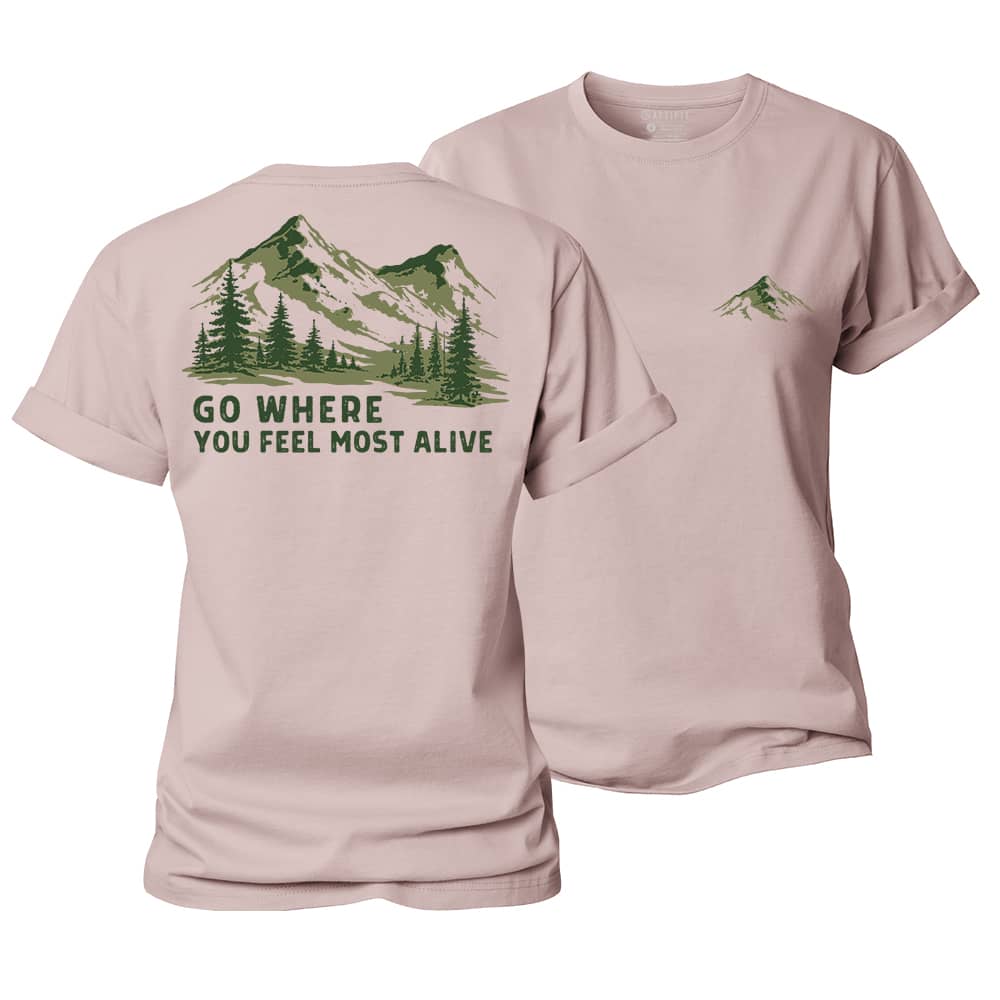 Go Where Alive Women's Cotton T-Shirt