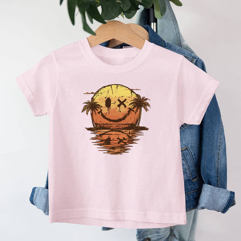 Smiley Sea Youth Cotton T-Shirt