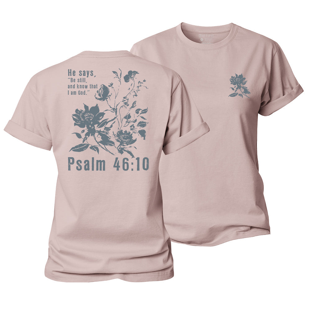 Psalm 46:10 Women's Cotton T-Shirt
