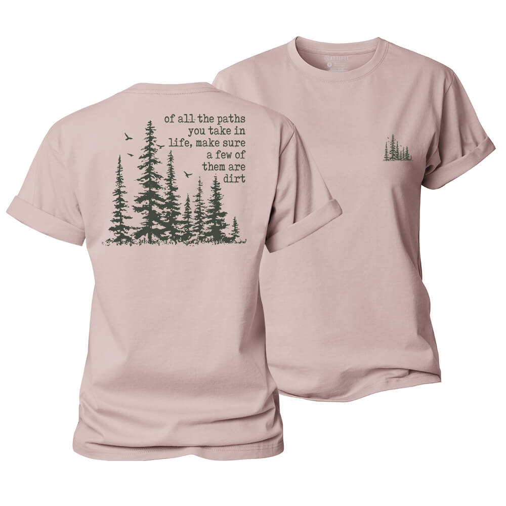 Dirt Path Women's Cotton T-Shirt