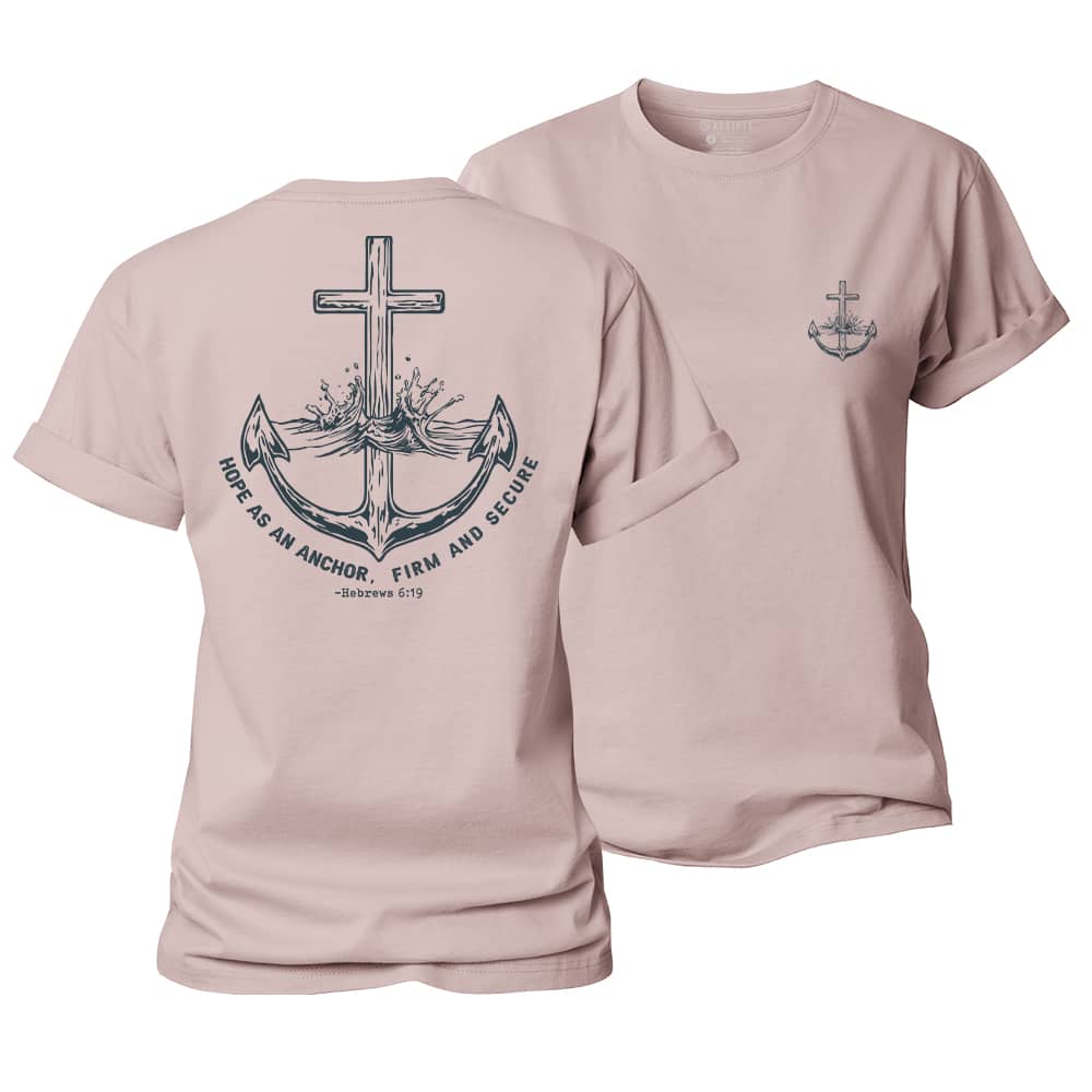 Anchor Your Soul In Hope Women's Cotton T-Shirt