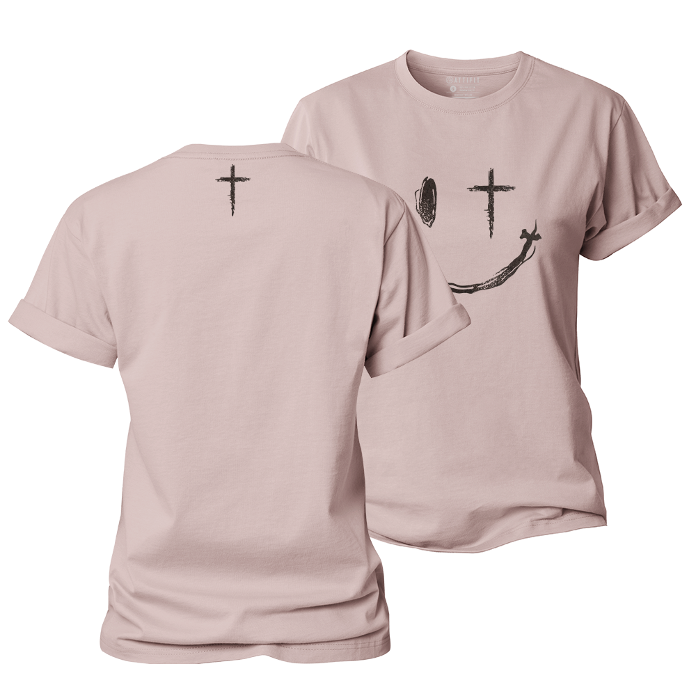 Cross Smiley Women's Cotton T-Shirt